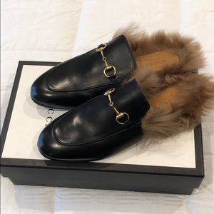 GUCCI Princetown leather slipper
